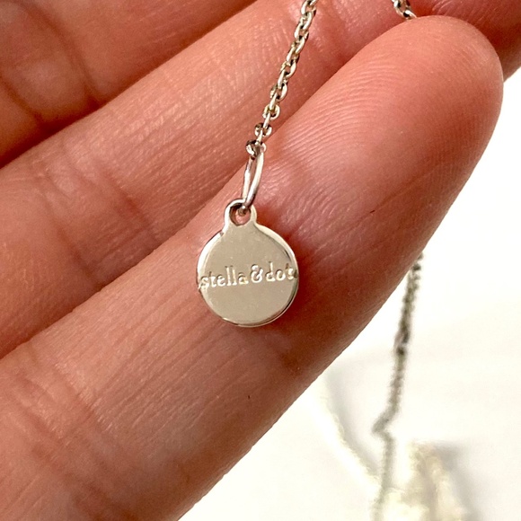 Stella & Dot Celestial Cocker Necklace - Silver - Picture 5 of 7